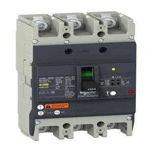 Силовой автомат Schneider Electric Easypact EZC 250, TM-D c диф защитой, 25кА, 3P, 80А (ШНАЙДЕР) Силовой автомат Schneider Electric Easypact EZC 250, TM-D c диф защитой, 25кА, 3P, 80А (ШНАЙДЕР)