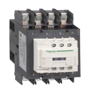 Контактор Schneider Electric TeSys LC1D 4P 80А 400/48В DC (ШНАЙДЕР) Контактор Schneider Electric TeSys LC1D 4P 80А 400/48В DC (ШНАЙДЕР)