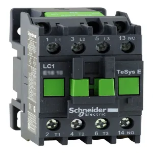 Schneider Electric LC1E1210B5 контактор EasyPact TVS 3-полюсный 12 А (управление 24 В AC) (ШНАЙДЕР) Schneider Electric LC1E1210B5 контактор EasyPact TVS 3-полюсный 12 А (управление 24 В AC) (ШНАЙДЕР)