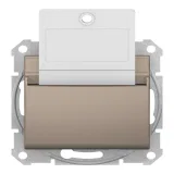 Schneider Electric SDN1900168 карточный выключатель Sedna, механический, титан