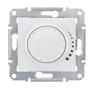 Светорегулятор поворотно-нажимной Schneider Electric SEDNA, 325 Вт, белый (ШНАЙДЕР) Светорегулятор поворотно-нажимной Schneider Electric SEDNA, 325 Вт, белый (ШНАЙДЕР)