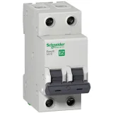 Schneider Electric EZ9F34216 Автоматический выключатель Easy9, 2 полюса, 16 А, характеристика C, 4,5 кА